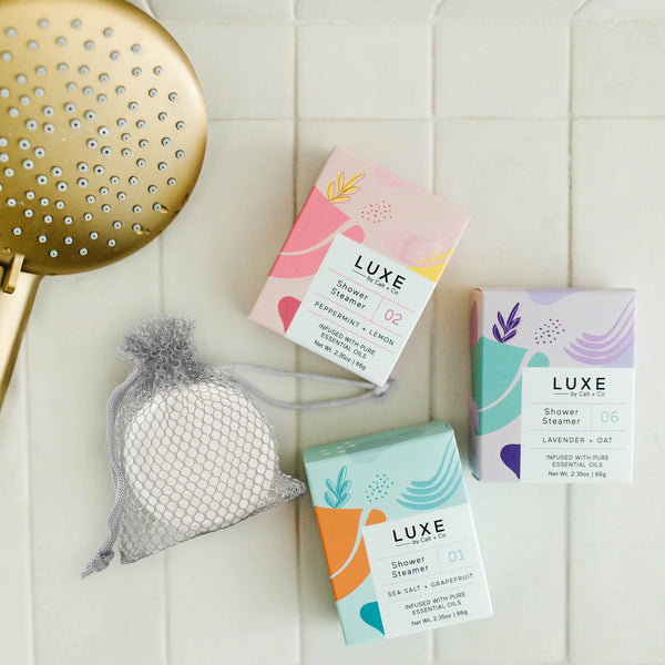 Shower Steamers - Lavender + Oat - Freshie & Zero Studio Shop