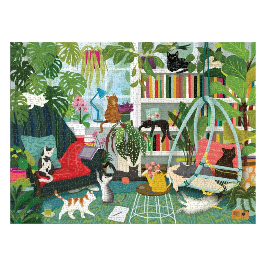 Cat Haven 1000 Piece Jigsaw Puzzle - Freshie & Zero Studio Shop