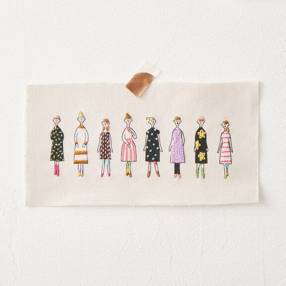 100 Ladies Embroidery Trial Kit - Freshie & Zero Studio Shop