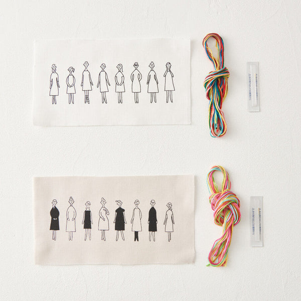 100 Ladies Embroidery Trial Kit - Freshie & Zero Studio Shop