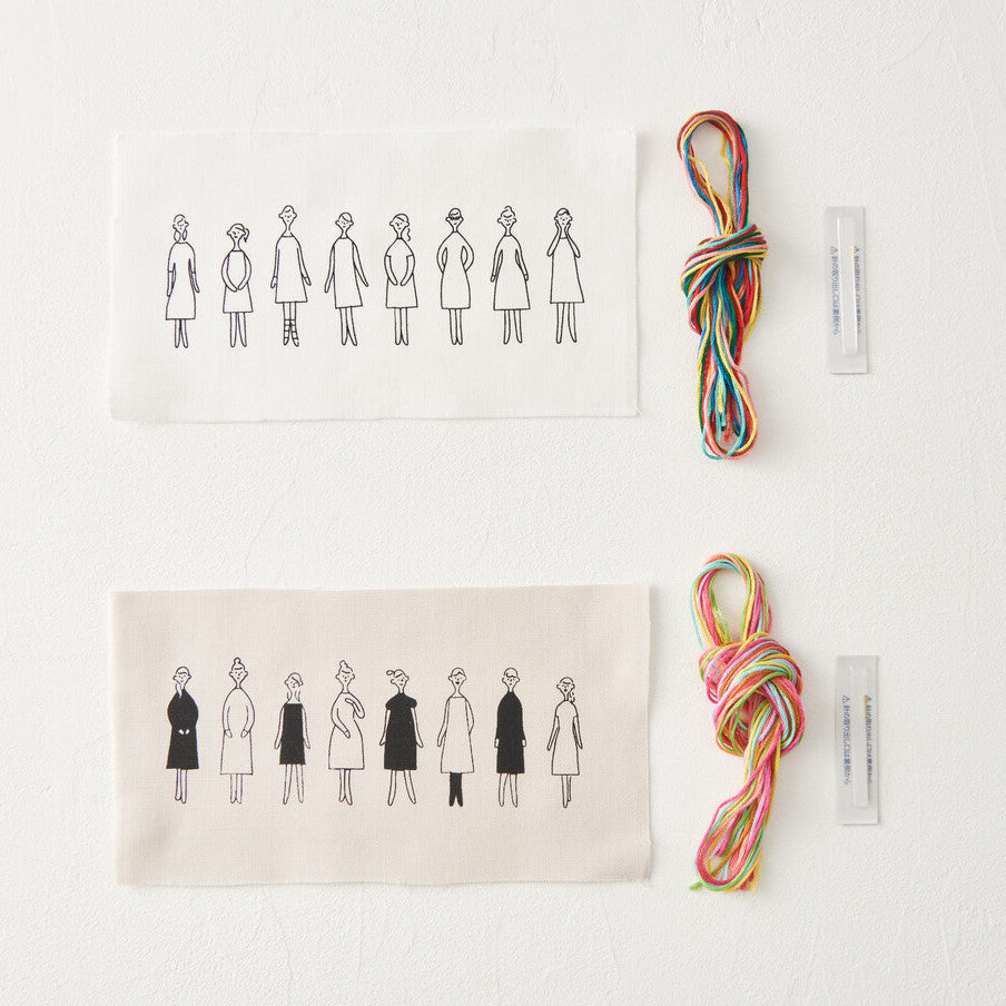 100 Ladies Embroidery Trial Kit - Freshie & Zero Studio Shop
