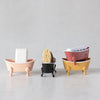 Mini Metal Bathtub Soap Dish - Freshie & Zero Studio Shop