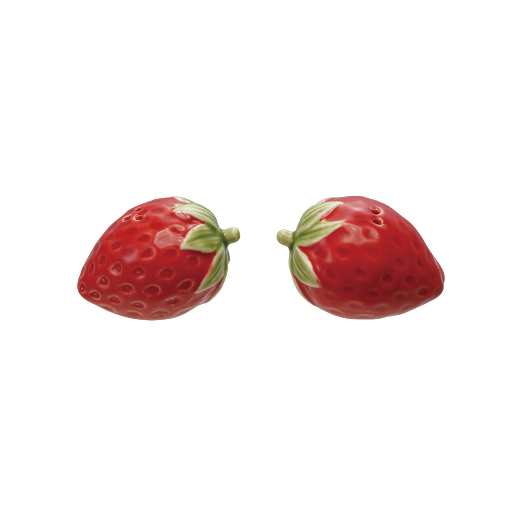 Strawberry Salt & Pepper Shakers - Freshie & Zero Studio Shop