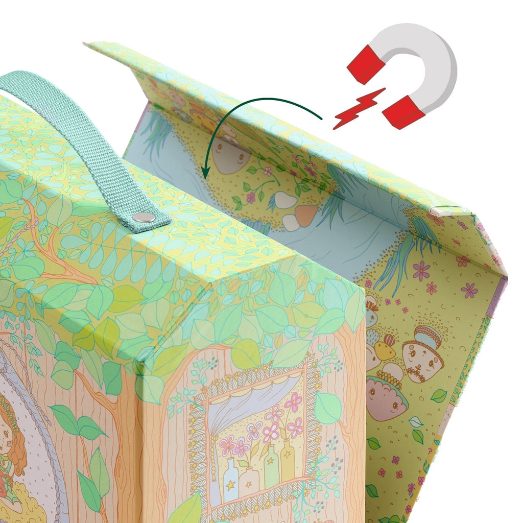 Sylvia & Fox's House in the Forest Tinyly Play Set - Freshie & Zero Studio Shop