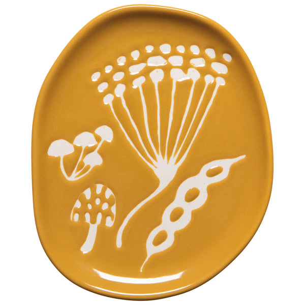 Wildgrove Imprint Mustard Yellow Trinket Tray - Freshie & Zero Studio Shop