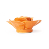English Garden Collection Ceramic Flower: 3.5" Orange Ranunculus - Freshie & Zero Studio Shop