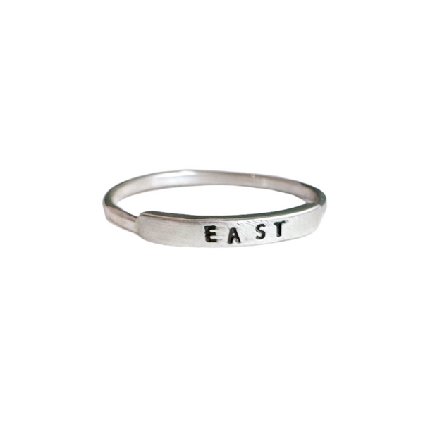 EAST Handmade Ring by Christina Kober - Freshie & Zero Studio Shop