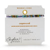 Empowered: Morse Code Tila Bracelet - Freshie & Zero Studio Shop
