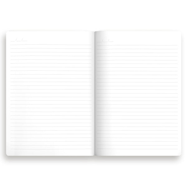 Neon Floral Symmetrical Primrose Lined Exercise Book - Freshie & Zero Studio Shop