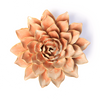Ceramic Wall Flower: 5.25" Peach Pink Madonna Azalea - Freshie & Zero Studio Shop