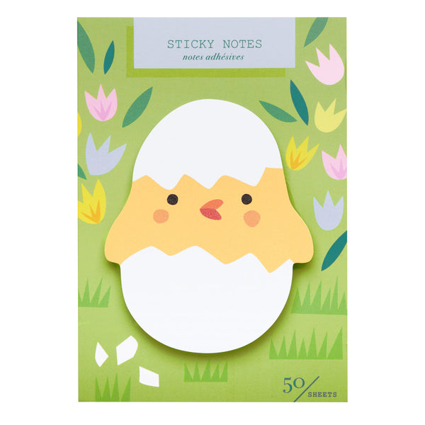 Chick Die Cut Sticky Notes - Freshie & Zero Studio Shop