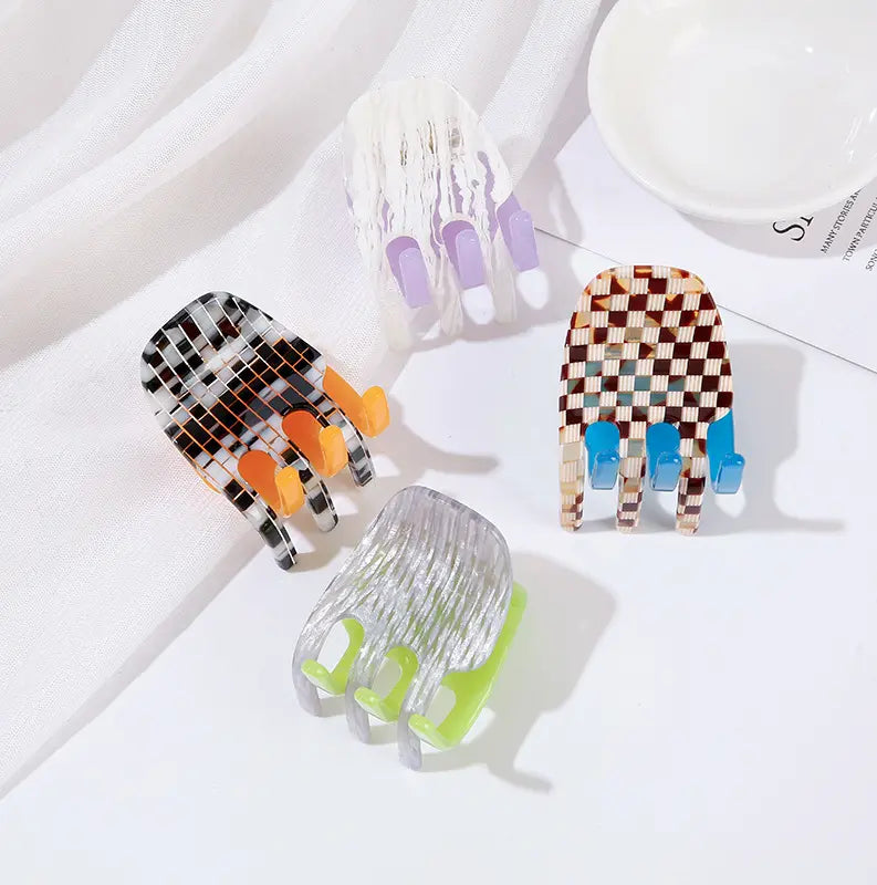 Two Toned Hair Claw Clip - Freshie & Zero Studio Shop