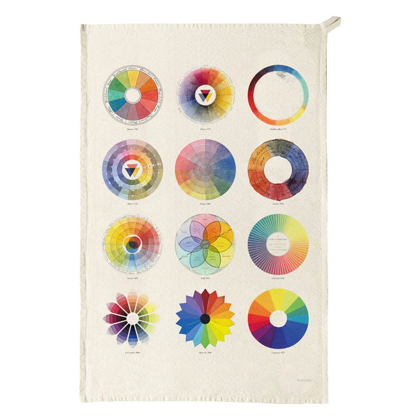 Color Wheel Collection Tea Towel - Freshie & Zero Studio Shop