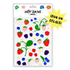 Oops All Berries Sheet Set Iron-On Art - Freshie & Zero Studio Shop