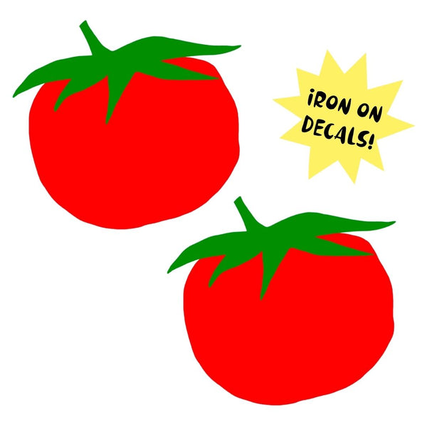 Big Tomato Iron-On Art - Freshie & Zero Studio Shop