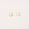 Opal Gold Stud Earrings - Freshie & Zero Studio Shop