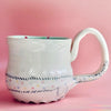 Handmade Ceramic Dachshund and Butterfly Mug - Freshie & Zero Studio Shop