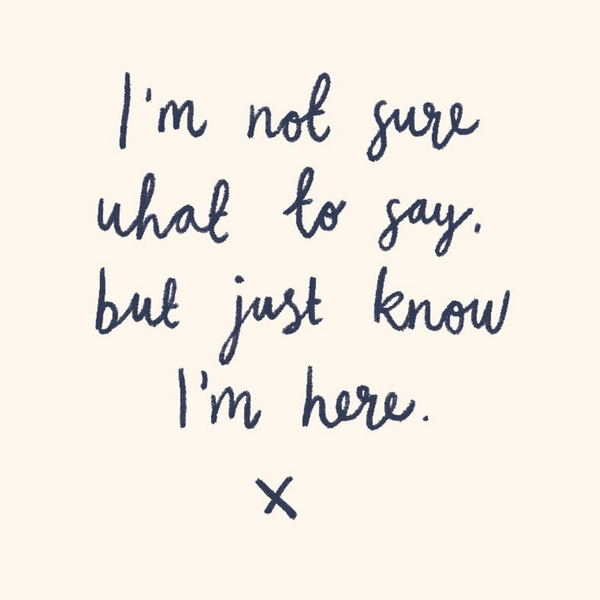 Just Know I'm Here Greeting Card - Freshie & Zero Studio Shop