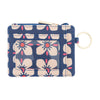 Zipper ID Wallet - Tile Floral - Freshie & Zero Studio Shop