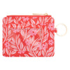 Zipper ID Wallet - Red Floral - Freshie & Zero Studio Shop