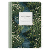 Evergreen Marsh Daisies Lined Hardcover Notebook - Freshie & Zero Studio Shop
