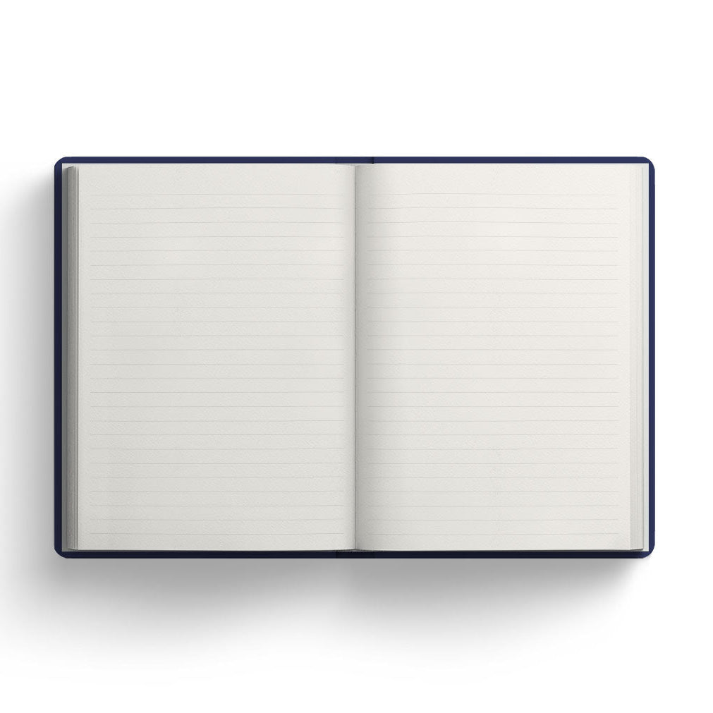 Colorful Painted Floral Lined Hardcover Notebook - Freshie & Zero Studio Shop