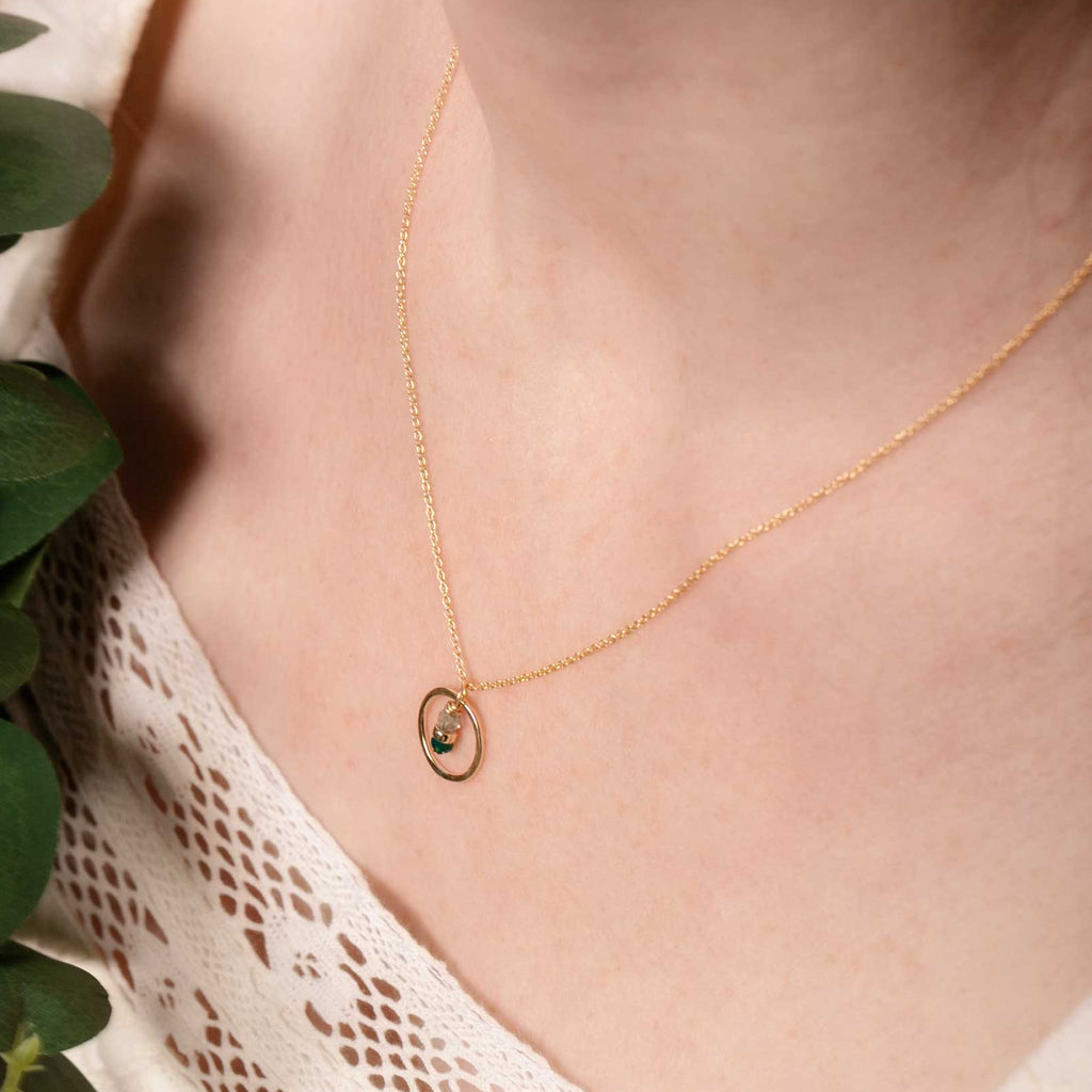 seedling leaf necklace - Freshie & Zero Studio Shop