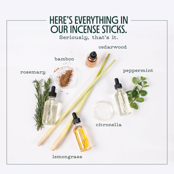 Mosquito Repellent Incense Sticks - Freshie & Zero Studio Shop