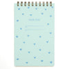 Blue Hearts: Task Pad Notebook by Shorthand Press - Freshie & Zero Studio Shop