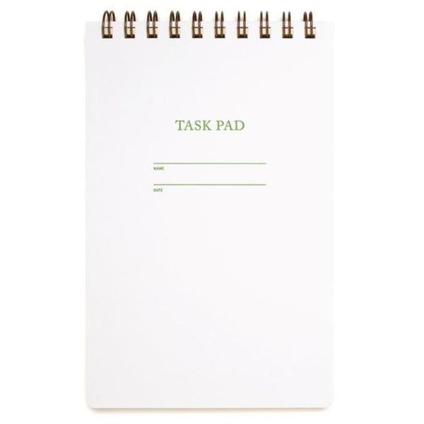 Courtside White: Task Pad Notebook by Shorthand Press - Freshie & Zero Studio Shop