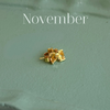 Birthstone Teardrop Gold Stud Earrings - Freshie & Zero Studio Shop
