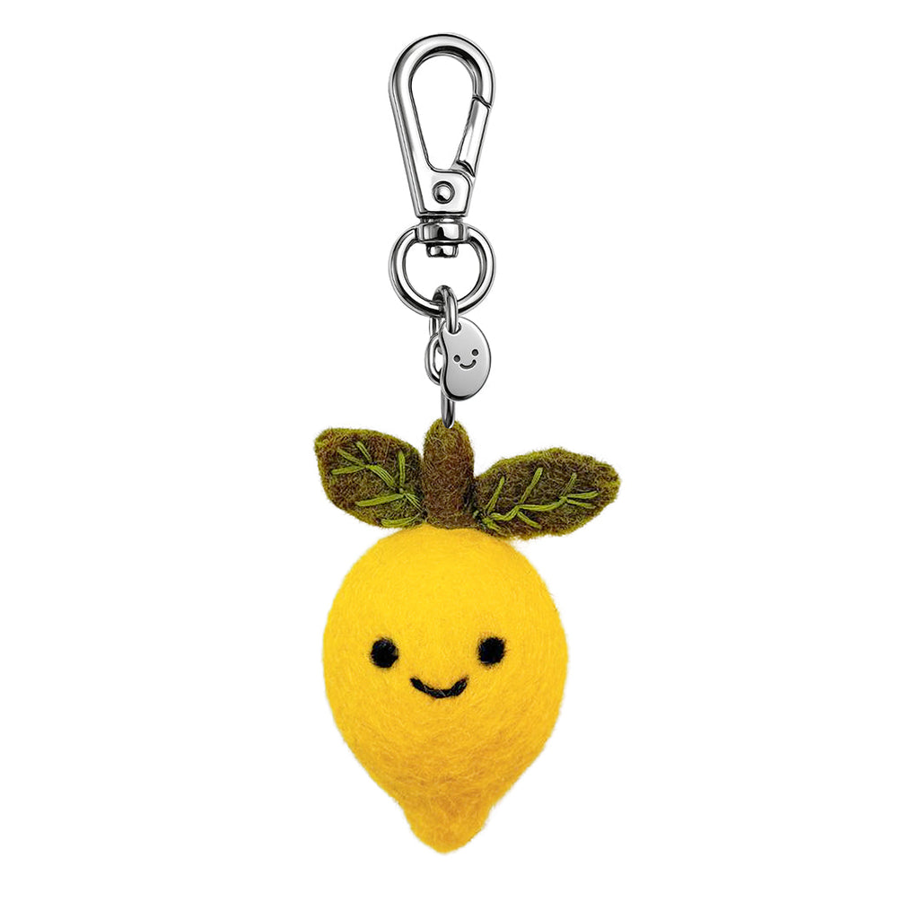 Lucy The Lemon Felt Keychain (13947) - Freshie & Zero Studio Shop
