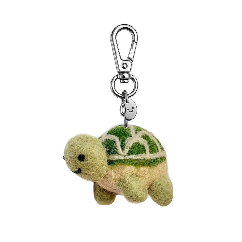 Tina The Turtle Felt Keychain (13958) - Freshie & Zero Studio Shop