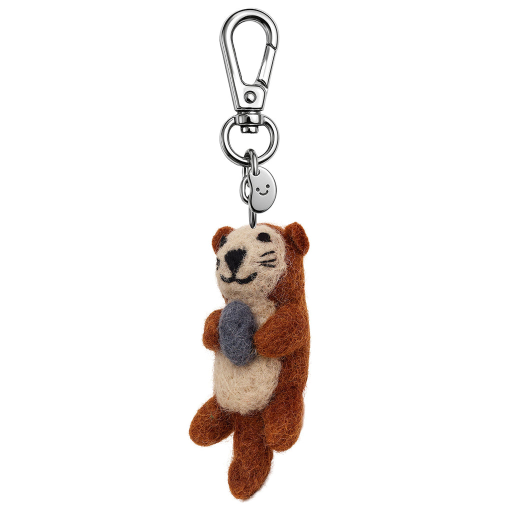 Otto The Otter Felt Keychain (13960) - Freshie & Zero Studio Shop