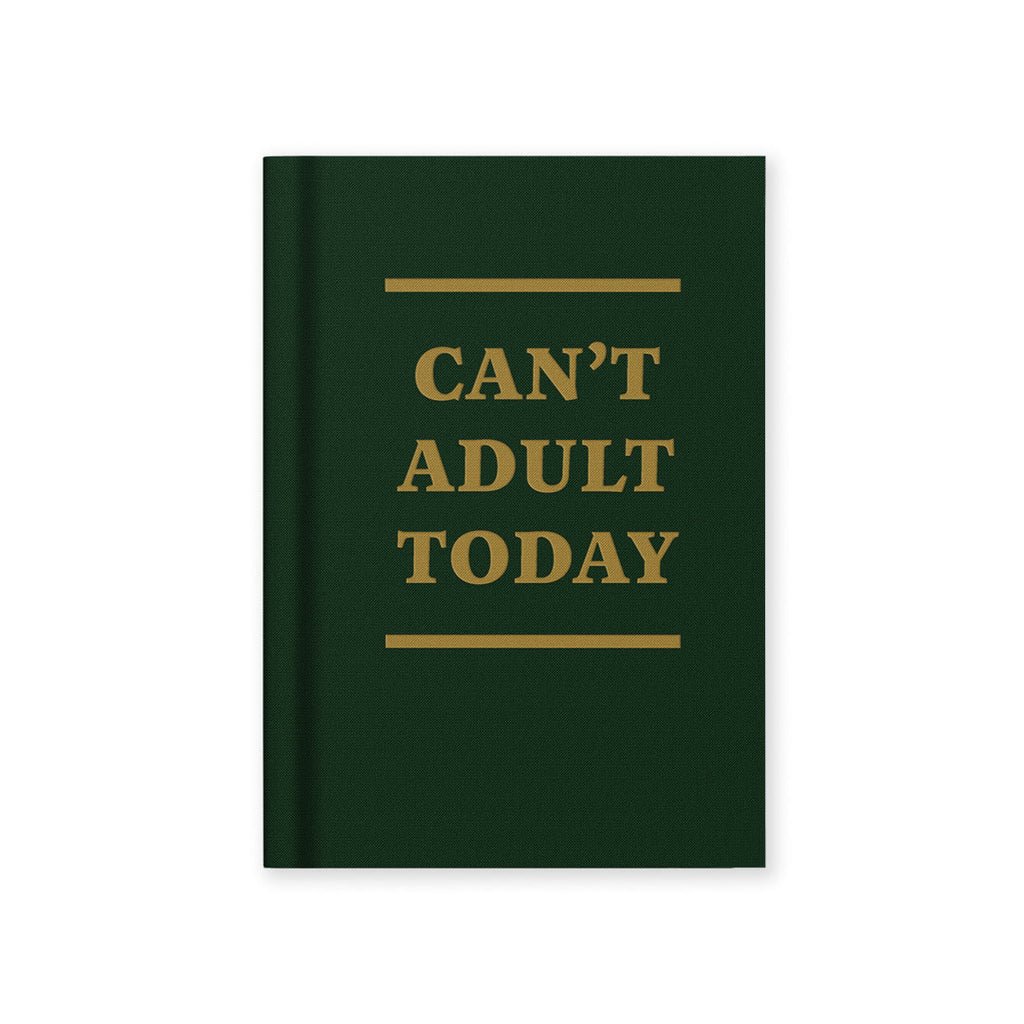 Can't Adult Today Mini Fabric Hardback Notebook - Freshie & Zero Studio Shop