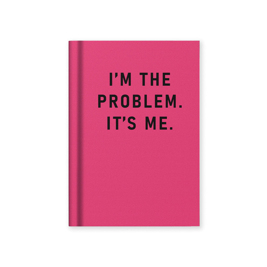 I'm The Problem It's Me Mini Fabric Hardback Notebook - Freshie & Zero Studio Shop