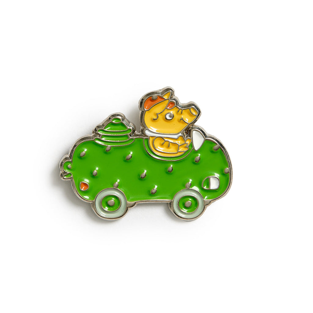 Richard Scarry's Pickle Car Enamel Pin - Freshie & Zero Studio Shop