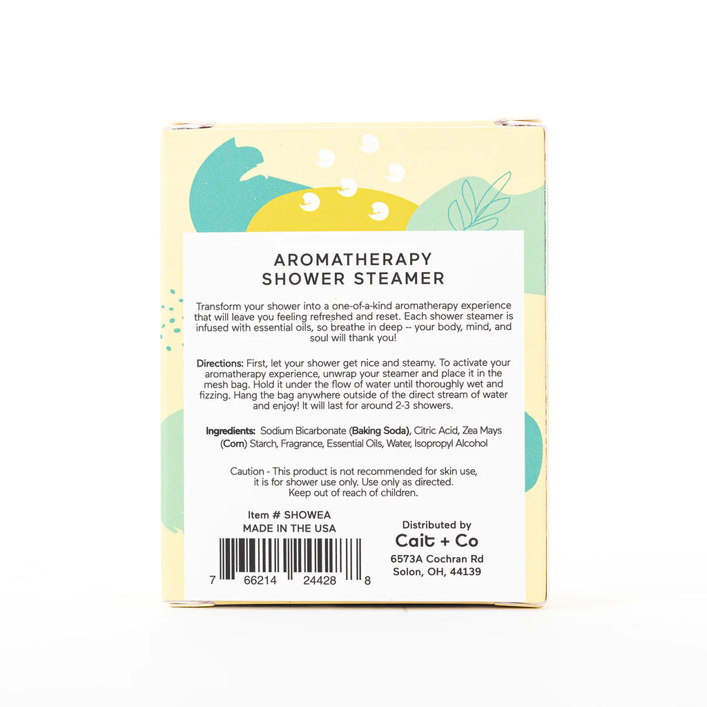 Shower Steamers - Eucalyptus Aloe - Freshie & Zero Studio Shop