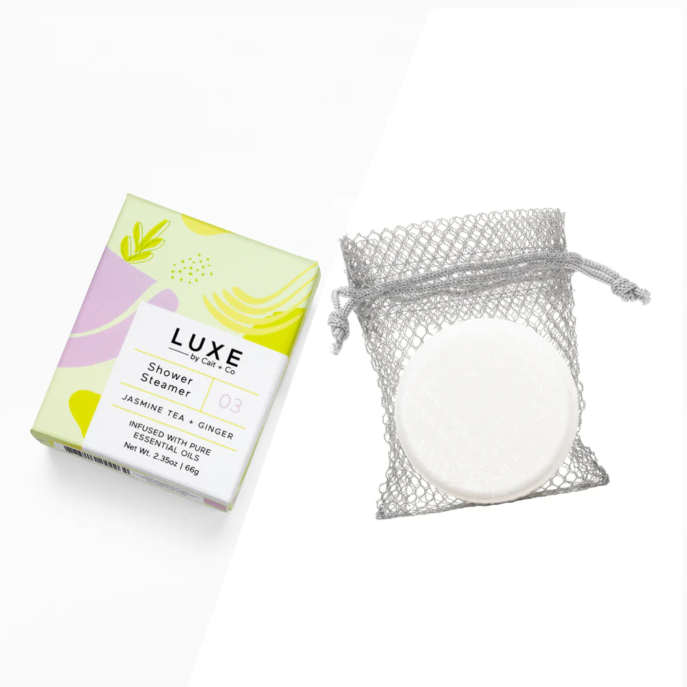 Shower Steamers - Jasmine Tea + Ginger - Freshie & Zero Studio Shop