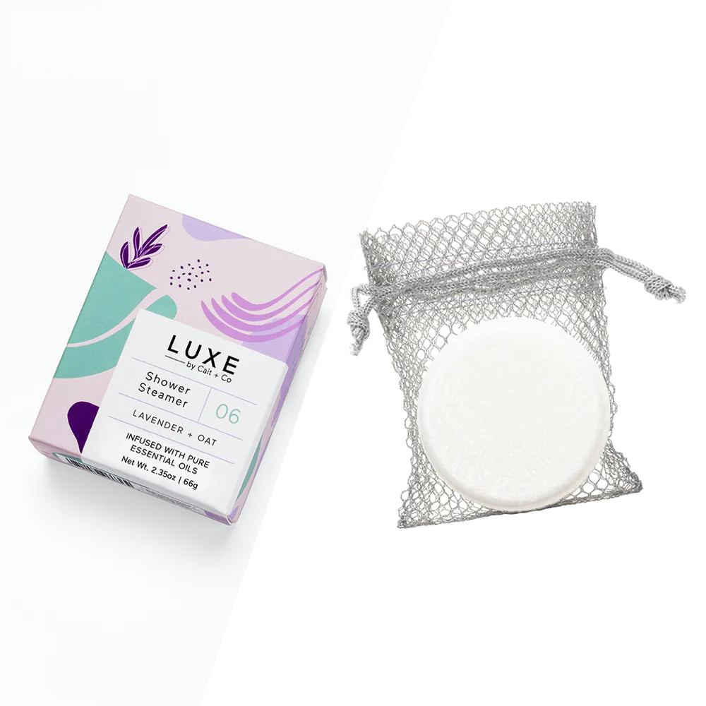 Shower Steamers - Lavender + Oat - Freshie & Zero Studio Shop