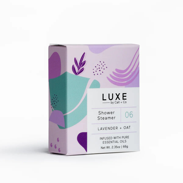 Shower Steamers - Lavender + Oat - Freshie & Zero Studio Shop
