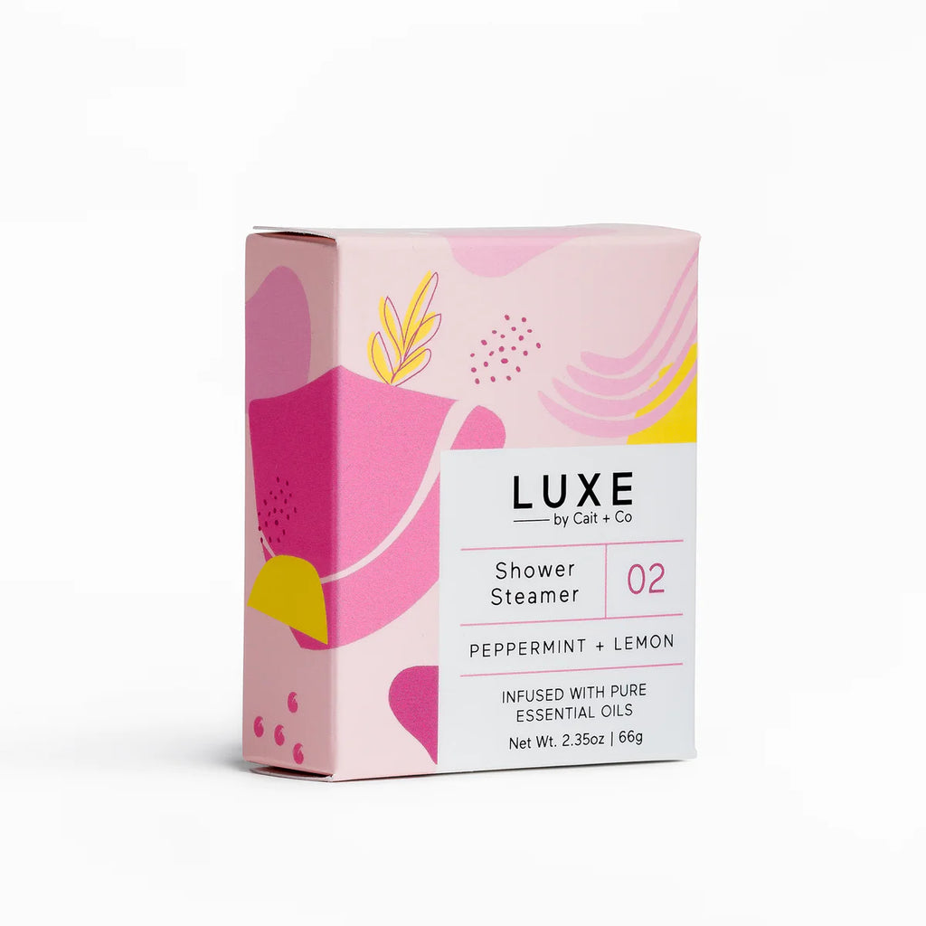 Shower Steamers - Peppermint + Lemon - Freshie & Zero Studio Shop