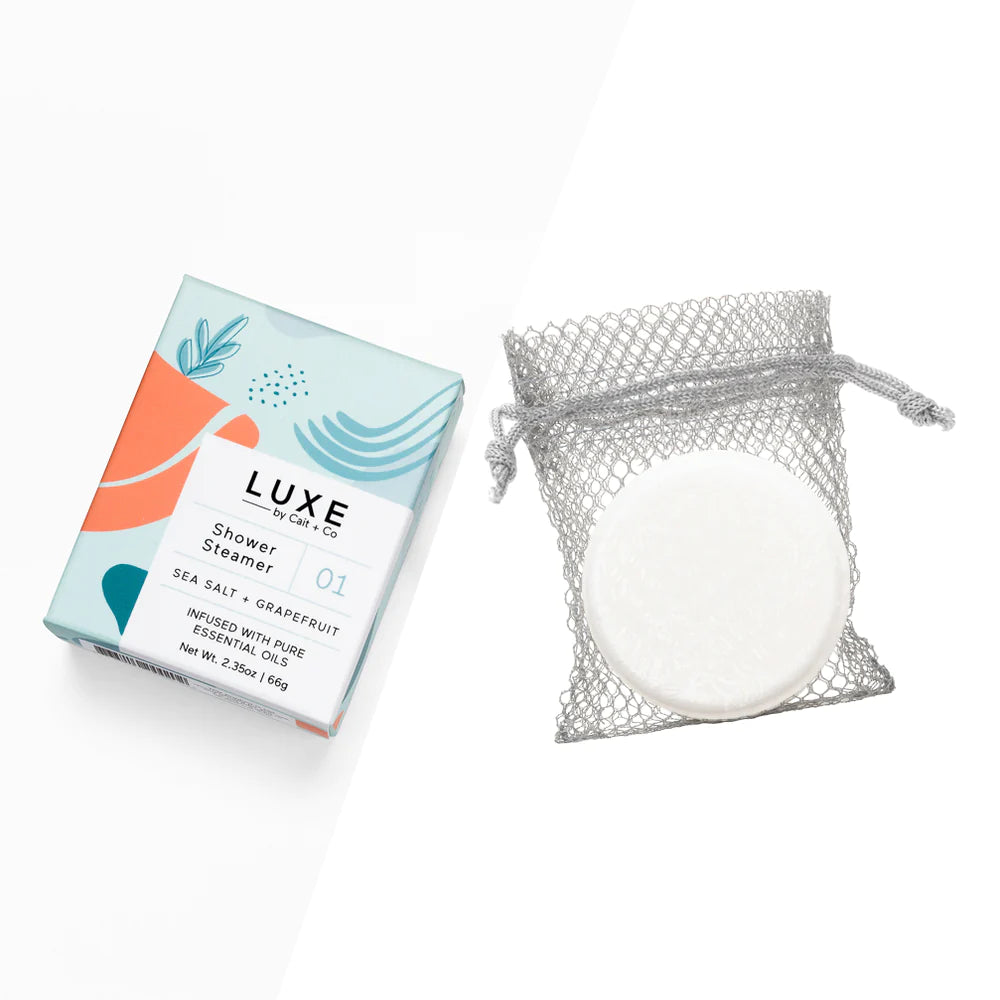 Shower Steamers - Sea Salt + Grapefruit - Freshie & Zero Studio Shop