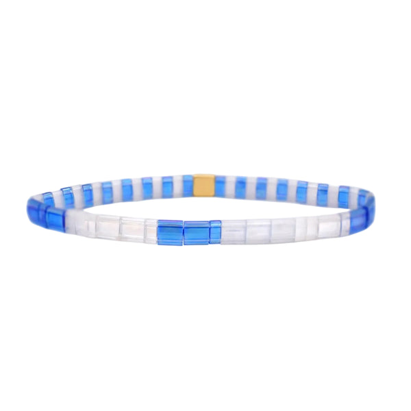 Keep Going: Morse Code Tila Bracelet - Freshie & Zero Studio Shop