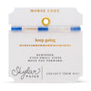 Keep Going: Morse Code Tila Bracelet - Freshie & Zero Studio Shop