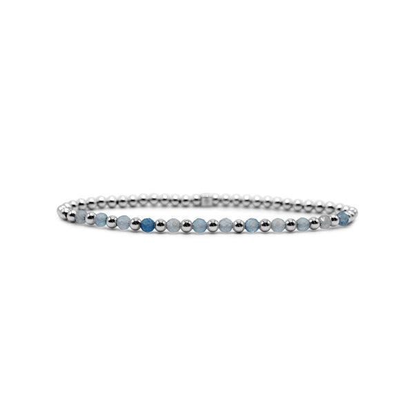 Healing Stone Bracelet Set: Aquamarine - Freshie & Zero Studio Shop