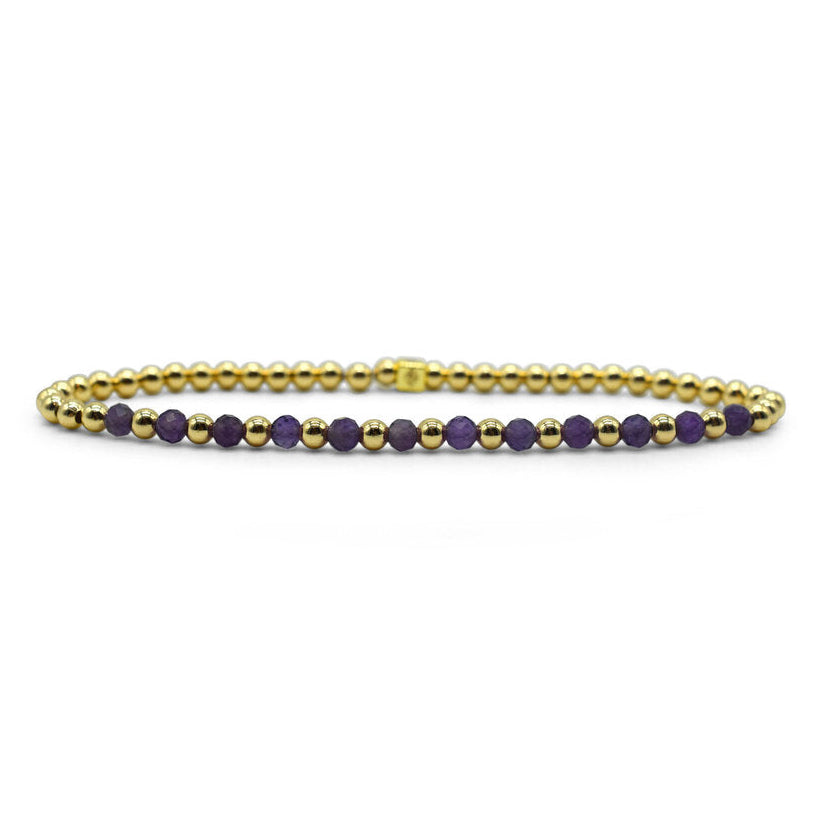 Healing Stone Bracelet Set: Amethyst - Freshie & Zero Studio Shop