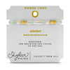 Mindset: Morse Code Tila Bracelet - Freshie & Zero Studio Shop