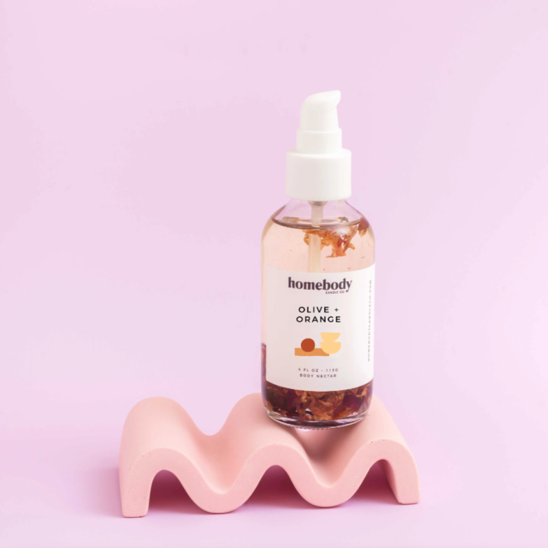 Homebody Body Oil: Olive + Orange - Freshie & Zero Studio Shop