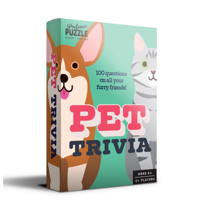 Mini Pet Trivia Game - Freshie & Zero Studio Shop